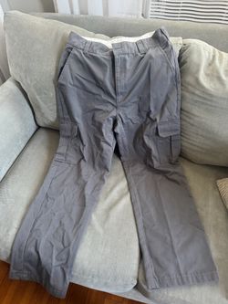 Gray Cargo Pants