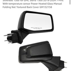 Right Passenger Side Mirror Replacement for Chevry Silverado 1500 for GMC Sierra 1(contact info removed)-2024