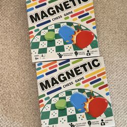 Magnetic Chess Game (Brand New, Sealed) – 2 Available