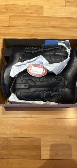 Laredo Men Western Boots 10 Black