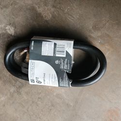 Range Cord 6 Ft  4 Wires 50 Amps  Cable Para Estufa 4 Hilos De 6 Pies