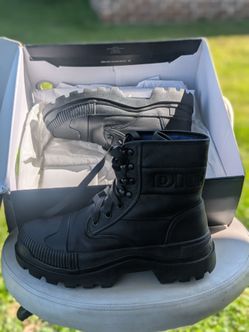 Diesel leather boots