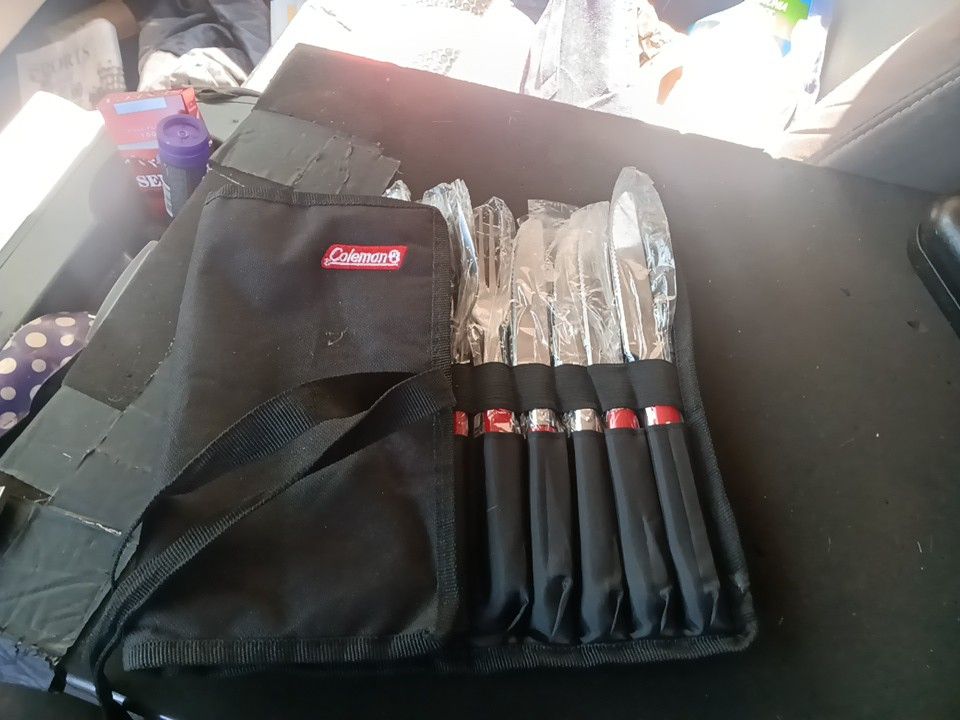 Brand New Coleman Silverware Set Camping