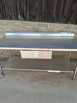 2 Steel prep tables