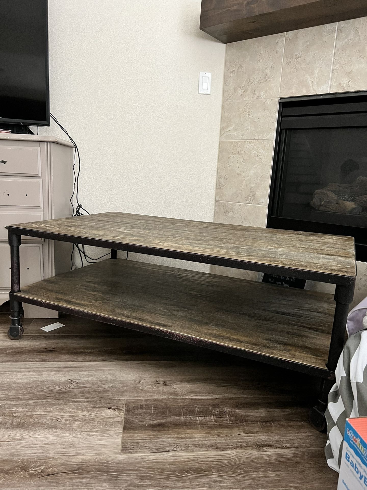 Restoration Hardware Industrial Coffee Table