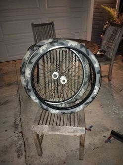 26 inch BMX wheels & double walled rims