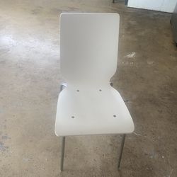 white chair