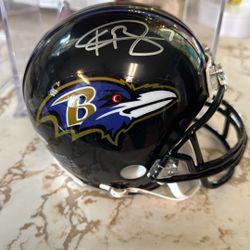 Kyle Boller Autographed Baltimore Ravens Mini Helmet 