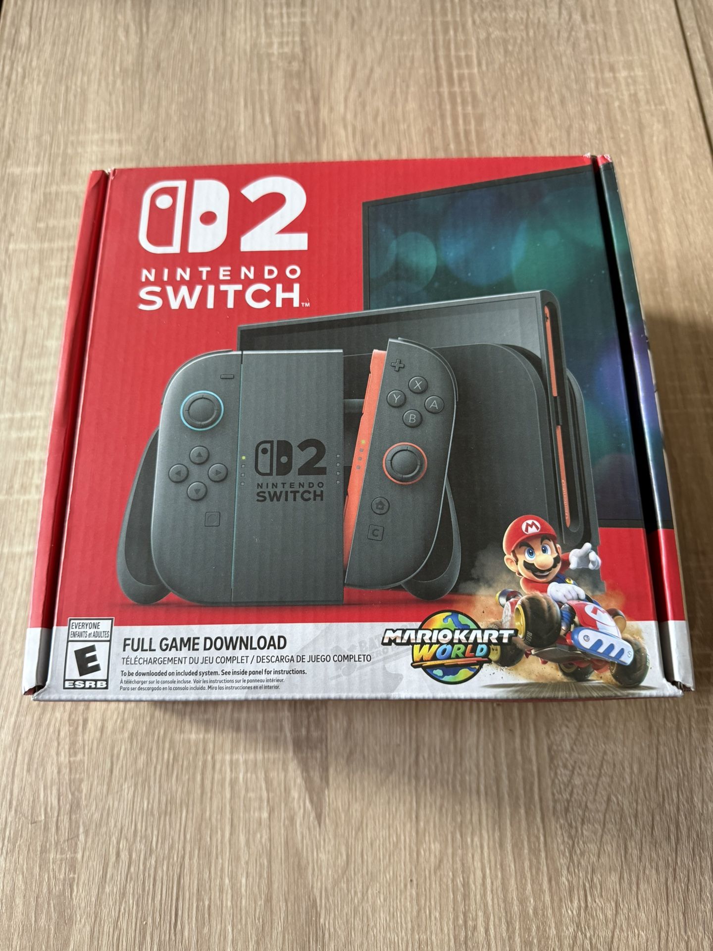 Nintendo Switch 2 With Mario Kart World - Brand new