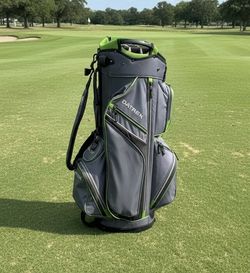 Datrek 14-Way Superlite Grey Green Golf Cart Bag
