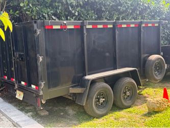 Tráiler volteo  6x12