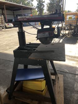 Radial saw