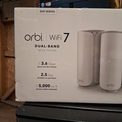 NETGEAR ORBI RBE263 3PK SYSTEM WiFi7