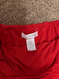 Lovely Bubbly Red Skirt Size Medium