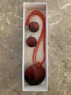 Necklace/ Earring Set. 
