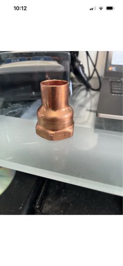 everbilt 3/4” x  1”  pressure cup x fip female adapter fitting
