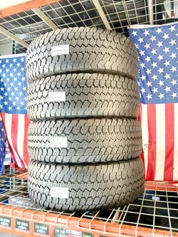 ✅ 4 USED TIRES 265/70R17 GOODYEAR WRANGLER A/TS ALL TERRAIN TRUCK SUV JEEPS QUIET TRACK 265 70 17