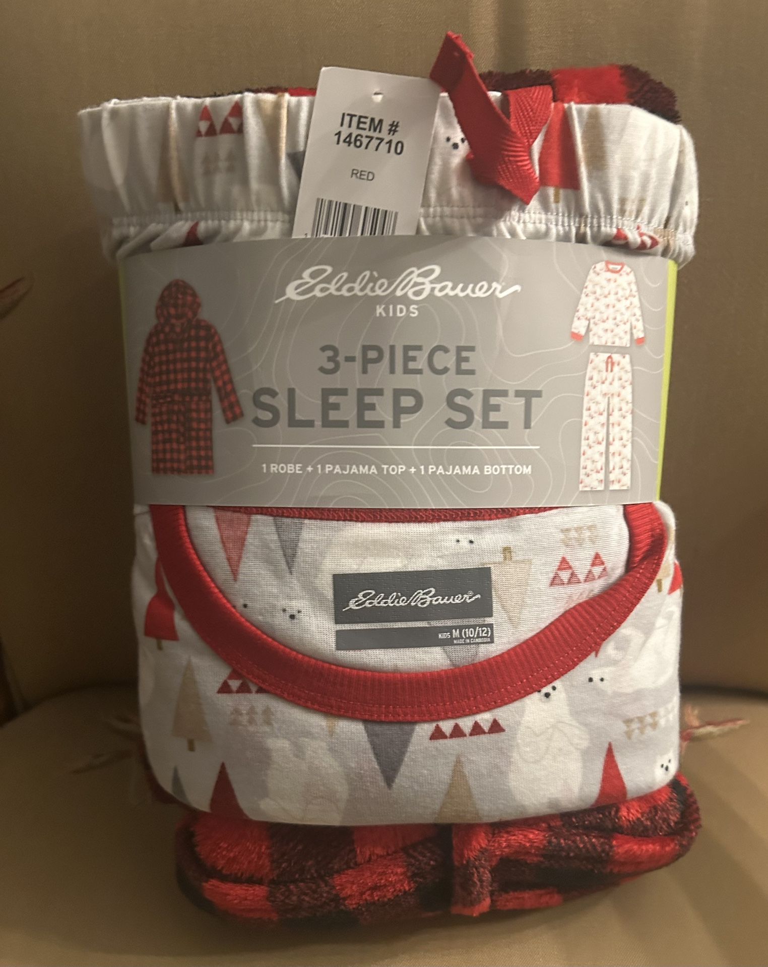 New-Eddie Bauer 3-Piece Sleep Set