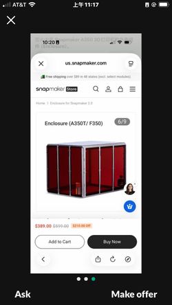Snapmaker A350 Enclosure