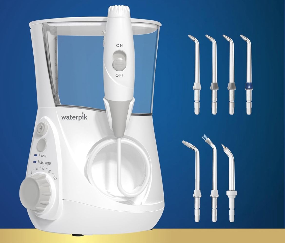 Waterpik Aquarius WP-660 Corded Electric Water Flosser - White