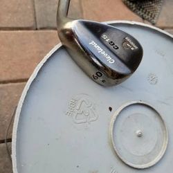 Used RH Cleveland CG15 Zip Grooves Wedge 60*-08 Wedge Flex Steel Golf Club great shape