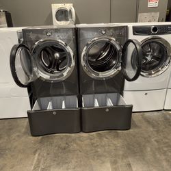 ELECTROLUX XL CAPACITY WASHER DRYER ELECTRIC SET 