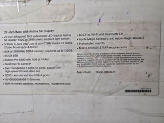 27 inch iMac