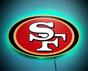 San Francisco 49ers Neon Logo Sign New