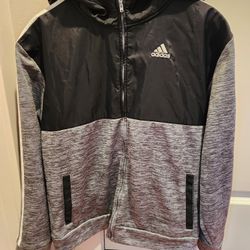 Boys XL Size (18-20) or men's Small fleece hoodie, full zip, new without tags