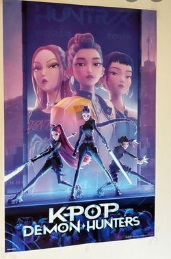 K-pop Poster Demon Hunters