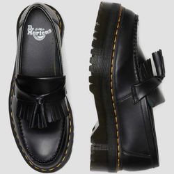 🆕Dr. Martens ADRIAN QUAD Platform Tassel Loafers (Sizes 7,8,9 & 11 available) 