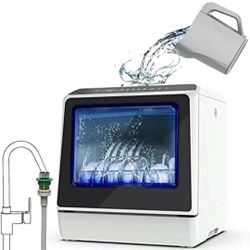 $180 KAPAS TABLETOP COMPACT PORTABLE DISH WASHER 