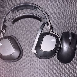 Gaming Headset and Mouse