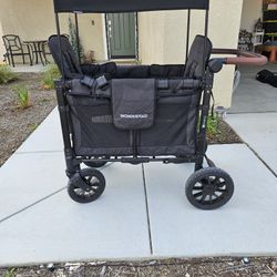 W2 Luxe Double Stroller Wagon (2 Seater) 