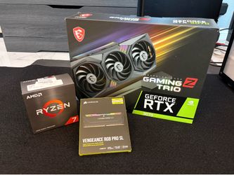 Gaming PC parts bundle (GPU, ram, CPU, CPU cooler)