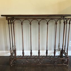 Iron Console Table 