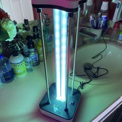 UV/ Antimicrobial Sanitation Blue Light