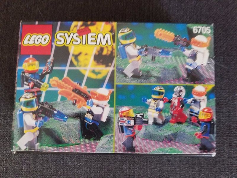Lego 6705 space explorers NISB from 1994