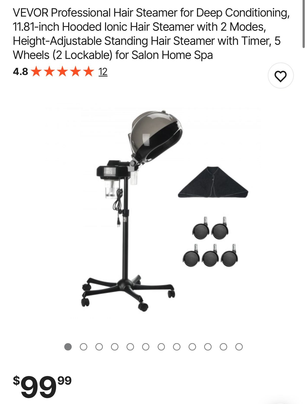 Professional hair steamer/hair steamer/beauty/hair/grooming