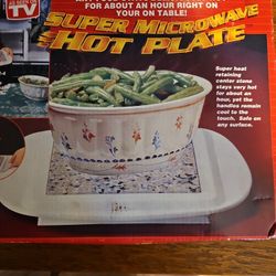 Super Microwave Hot Plate As Seen B On TV