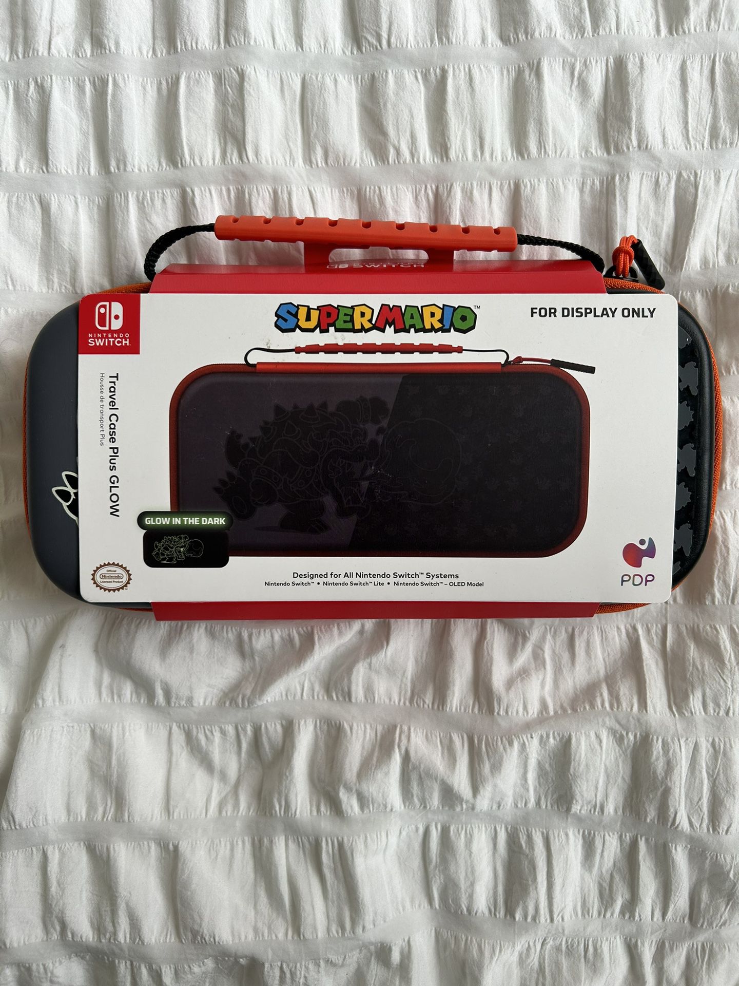 Nintendo Switch Super Mario Bowser Travel Case