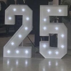 Number 25 4ft 