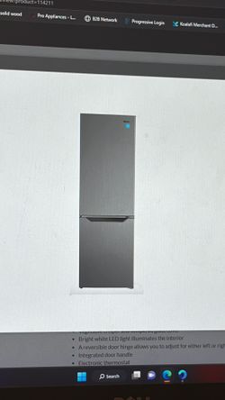 Danby bottom mount fridge