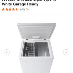 Vissani Storage Freezer. 