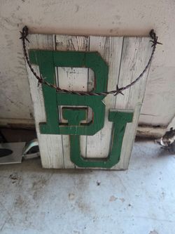 Baylor Wooden Sign