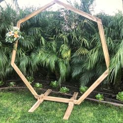 Wedding Arch & Curtain Stand Or For Signs & More