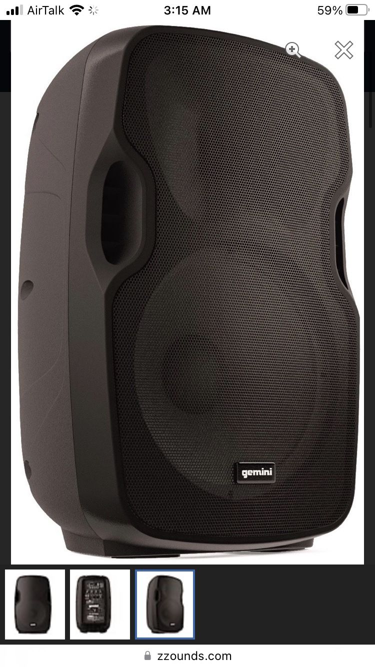 Gemini 15in Bluetooth Speaker