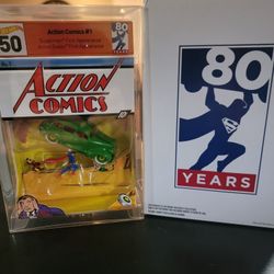 SDCC 2018 Superman Hot Wheels Mattel Exclusive Action Comics #1 DC