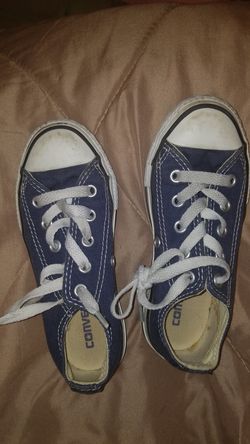 Blue Converse