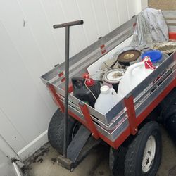 Big Tire Metal Wagon 